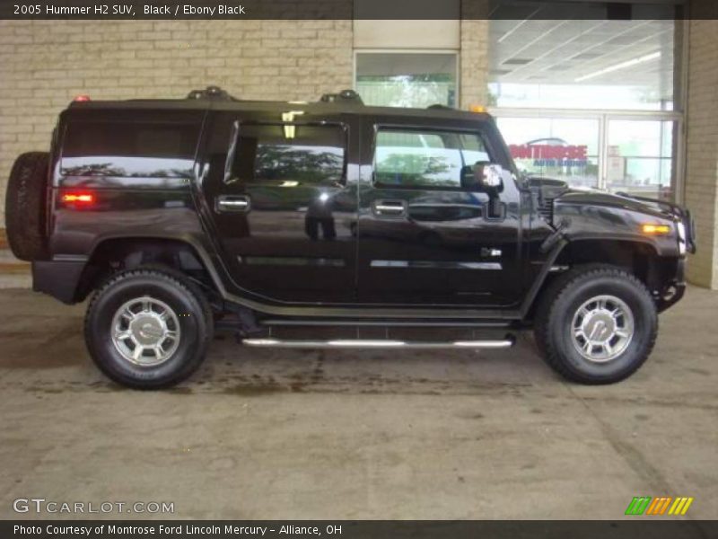 Black / Ebony Black 2005 Hummer H2 SUV