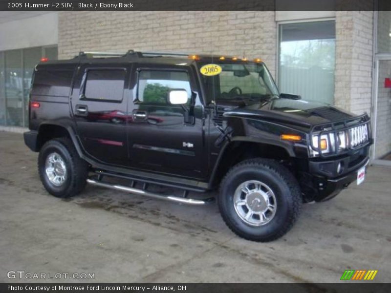 Black / Ebony Black 2005 Hummer H2 SUV