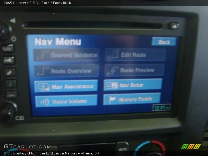 Black / Ebony Black 2005 Hummer H2 SUV