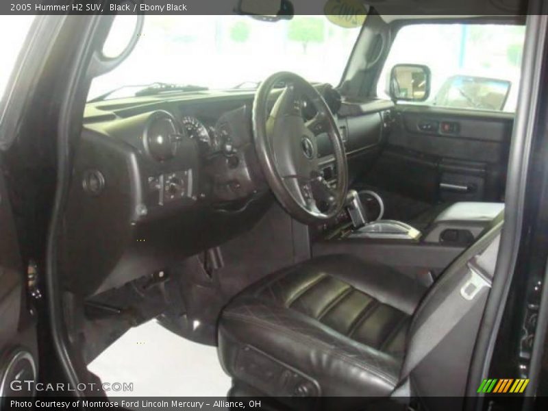 Black / Ebony Black 2005 Hummer H2 SUV