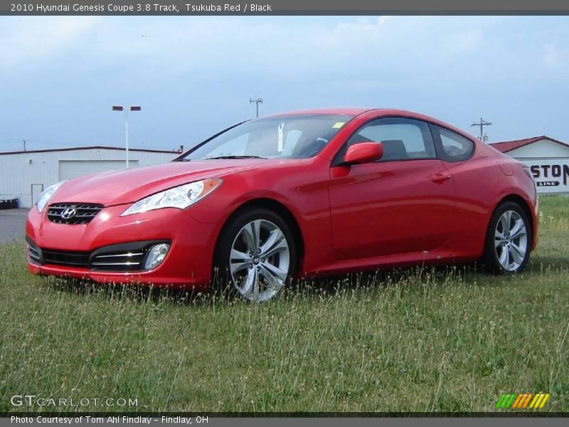 Tsukuba Red / Black 2010 Hyundai Genesis Coupe 3.8 Track