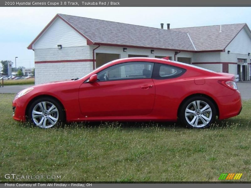 Tsukuba Red / Black 2010 Hyundai Genesis Coupe 3.8 Track