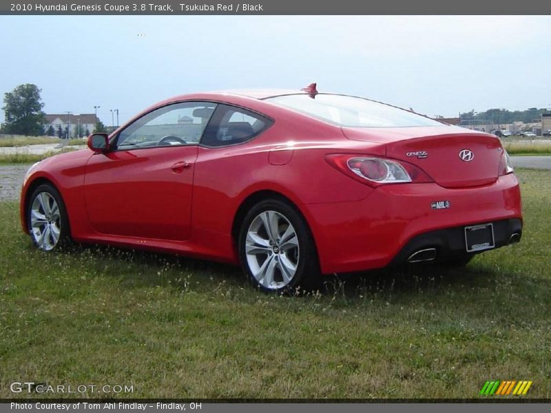 Tsukuba Red / Black 2010 Hyundai Genesis Coupe 3.8 Track