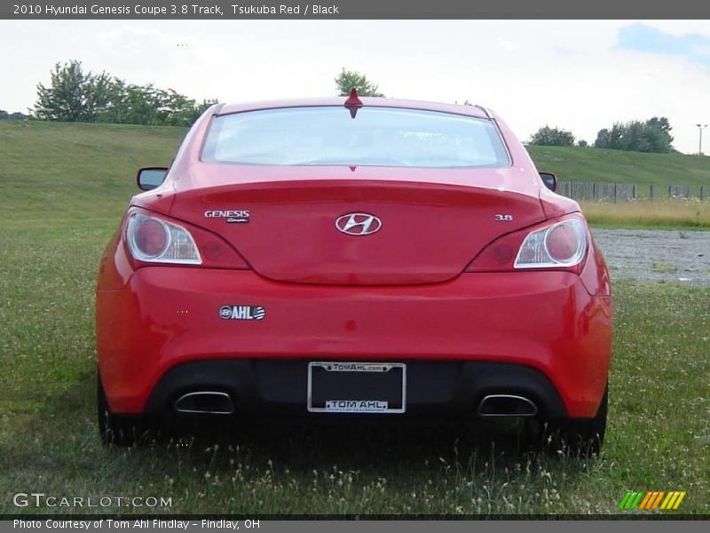 Tsukuba Red / Black 2010 Hyundai Genesis Coupe 3.8 Track