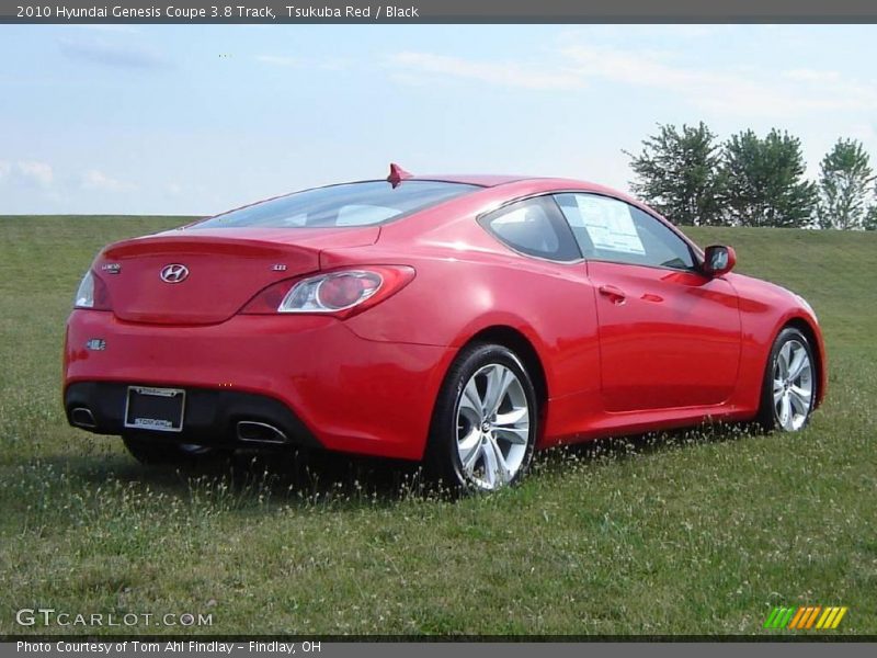 Tsukuba Red / Black 2010 Hyundai Genesis Coupe 3.8 Track
