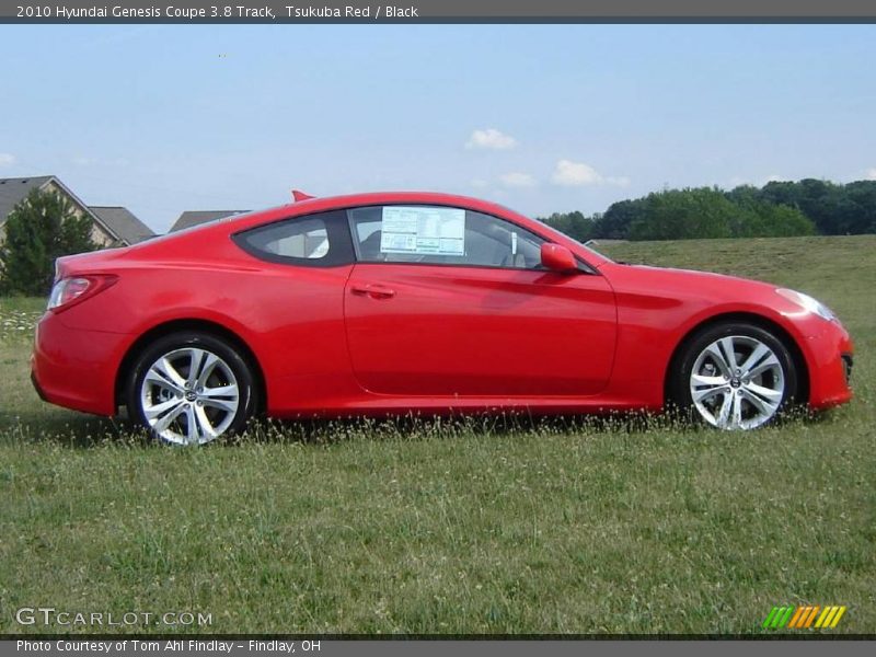 Tsukuba Red / Black 2010 Hyundai Genesis Coupe 3.8 Track
