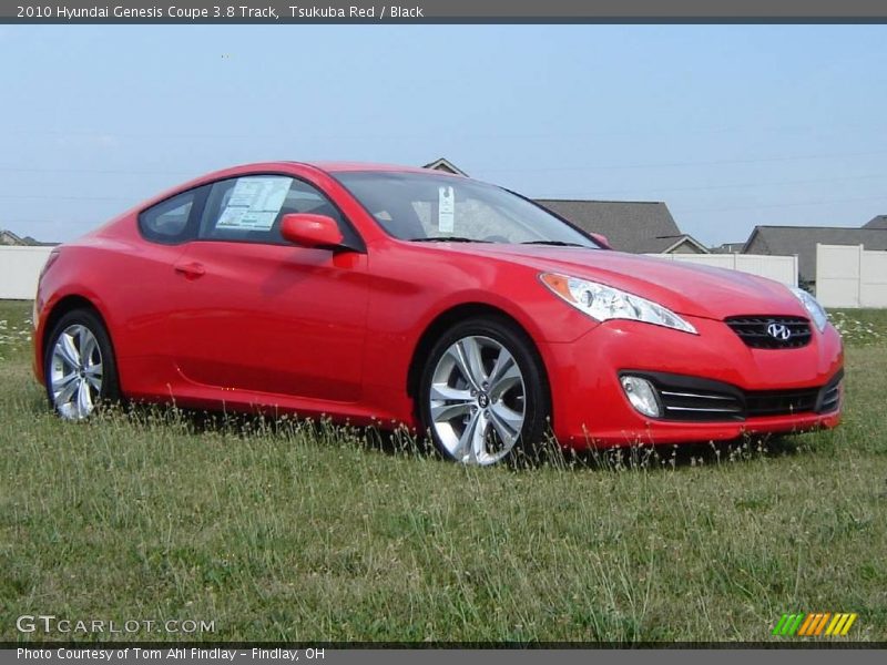 Tsukuba Red / Black 2010 Hyundai Genesis Coupe 3.8 Track