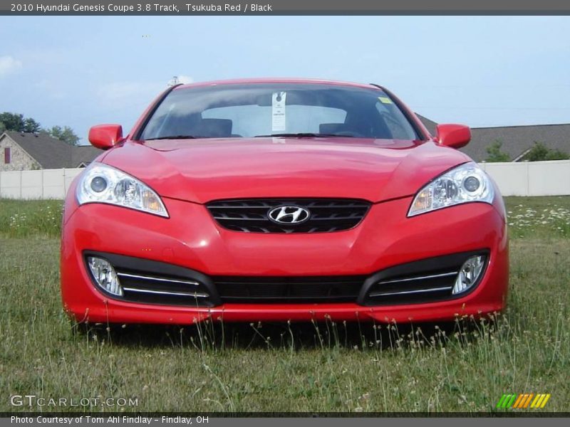 Tsukuba Red / Black 2010 Hyundai Genesis Coupe 3.8 Track