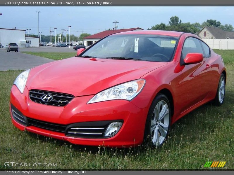Tsukuba Red / Black 2010 Hyundai Genesis Coupe 3.8 Track