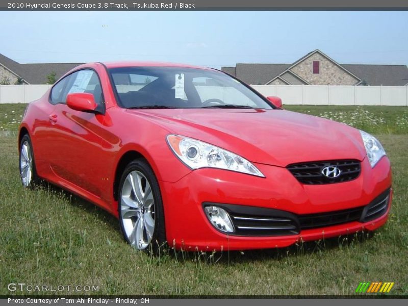 Tsukuba Red / Black 2010 Hyundai Genesis Coupe 3.8 Track