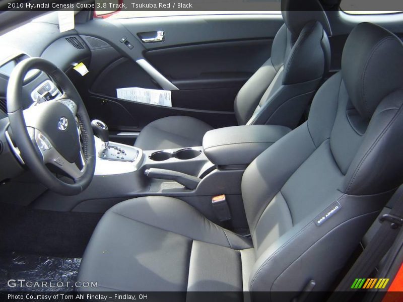 Tsukuba Red / Black 2010 Hyundai Genesis Coupe 3.8 Track