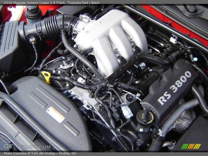 Tsukuba Red / Black 2010 Hyundai Genesis Coupe 3.8 Track