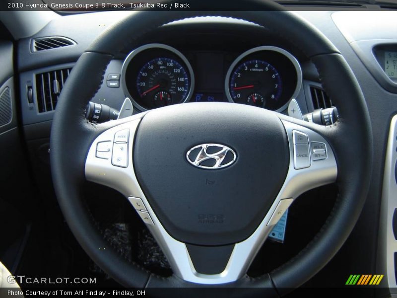 Tsukuba Red / Black 2010 Hyundai Genesis Coupe 3.8 Track