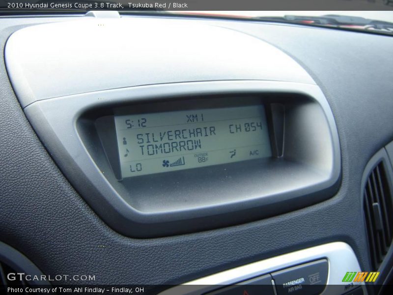 Tsukuba Red / Black 2010 Hyundai Genesis Coupe 3.8 Track