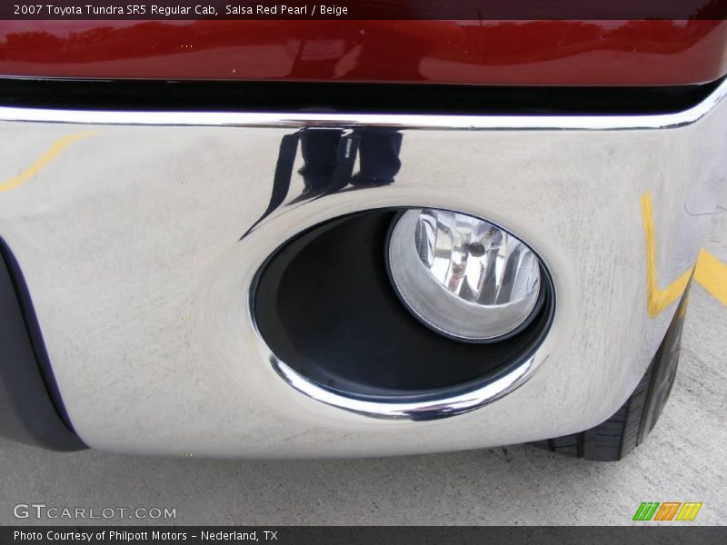 Salsa Red Pearl / Beige 2007 Toyota Tundra SR5 Regular Cab