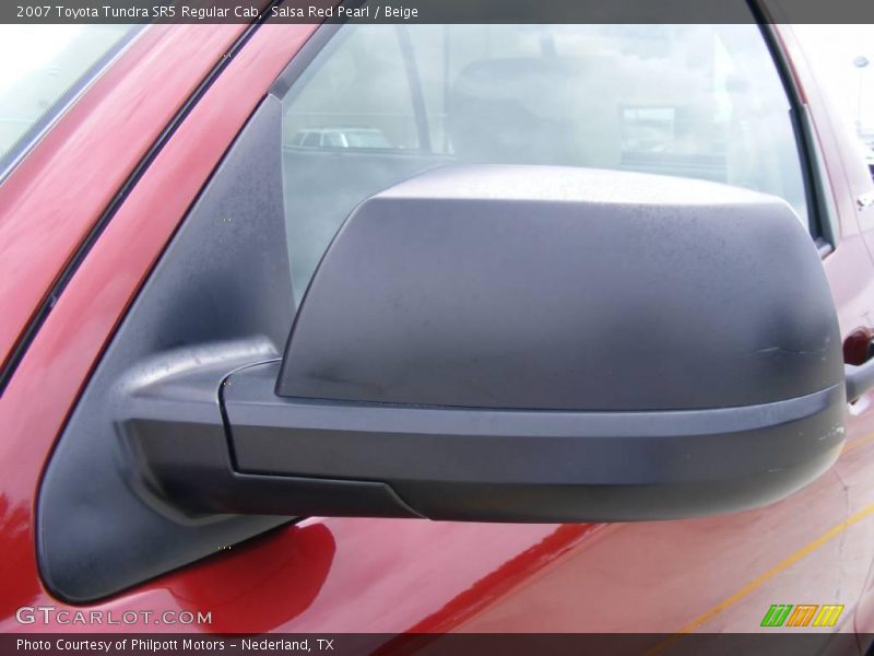 Salsa Red Pearl / Beige 2007 Toyota Tundra SR5 Regular Cab