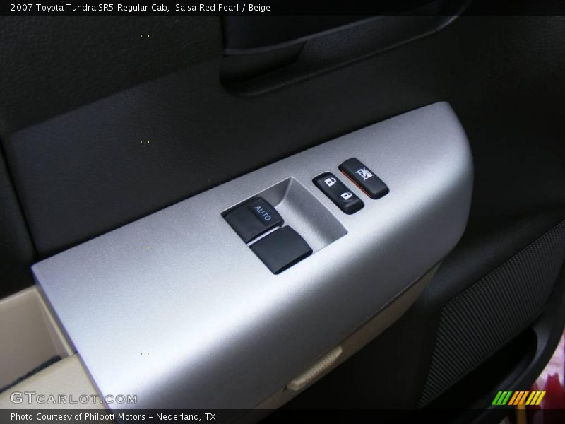 Salsa Red Pearl / Beige 2007 Toyota Tundra SR5 Regular Cab