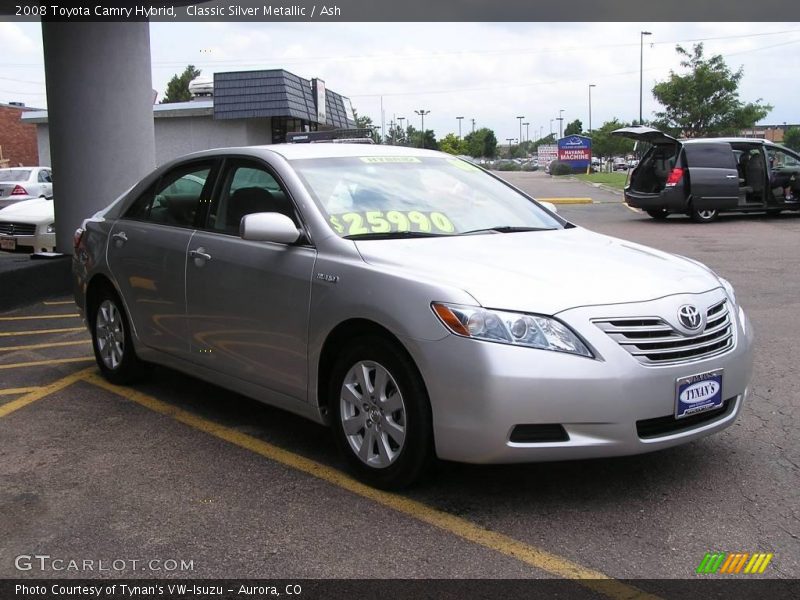 Classic Silver Metallic / Ash 2008 Toyota Camry Hybrid