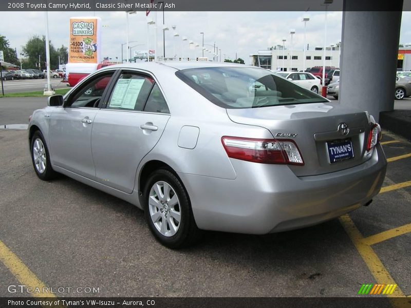 Classic Silver Metallic / Ash 2008 Toyota Camry Hybrid