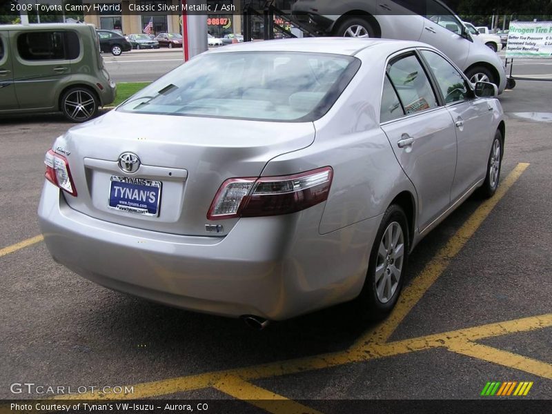 Classic Silver Metallic / Ash 2008 Toyota Camry Hybrid
