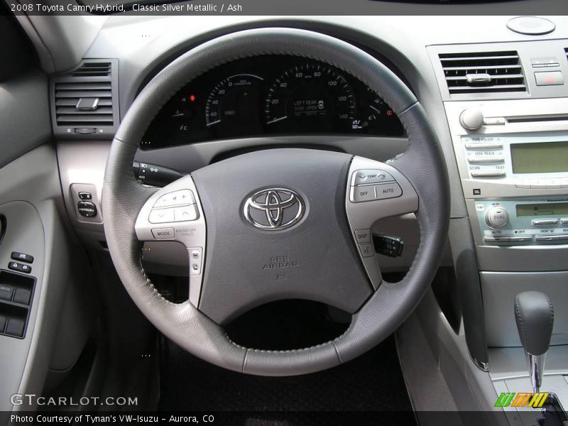 Classic Silver Metallic / Ash 2008 Toyota Camry Hybrid