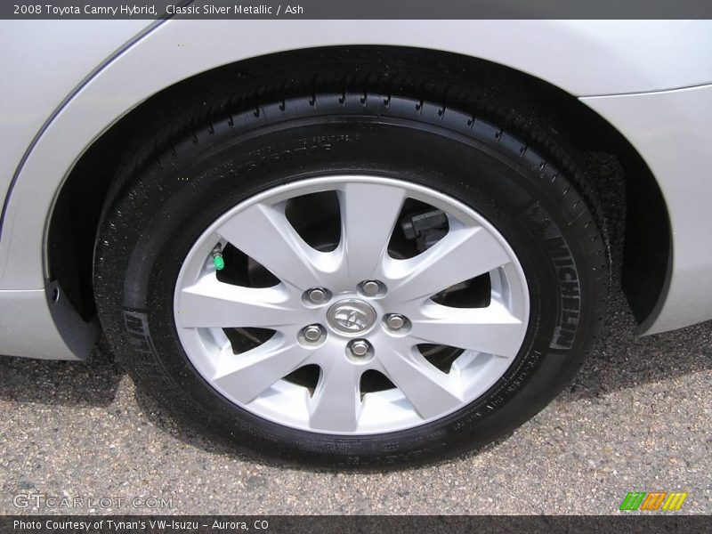 Classic Silver Metallic / Ash 2008 Toyota Camry Hybrid