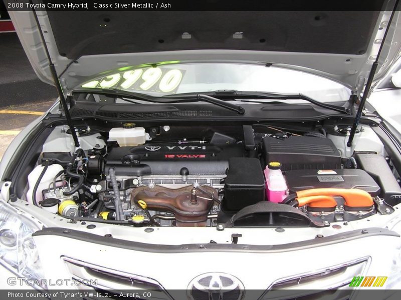 Classic Silver Metallic / Ash 2008 Toyota Camry Hybrid