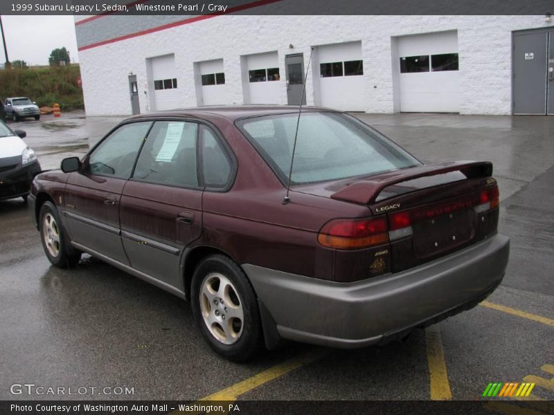 Winestone Pearl / Gray 1999 Subaru Legacy L Sedan