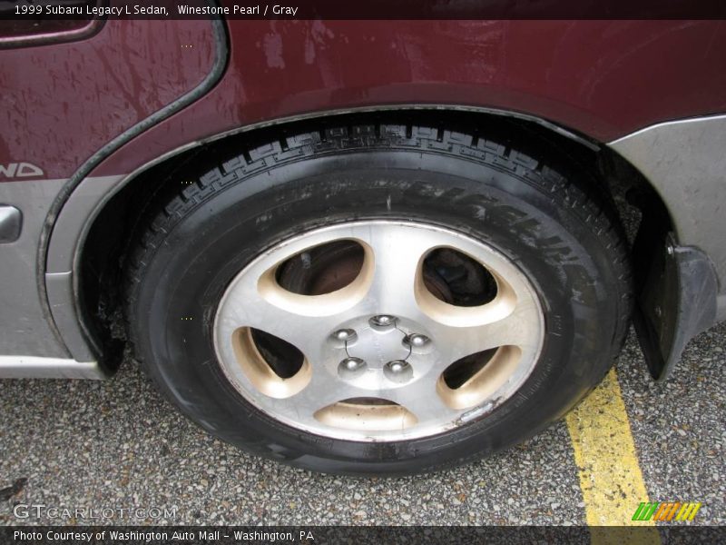 Winestone Pearl / Gray 1999 Subaru Legacy L Sedan