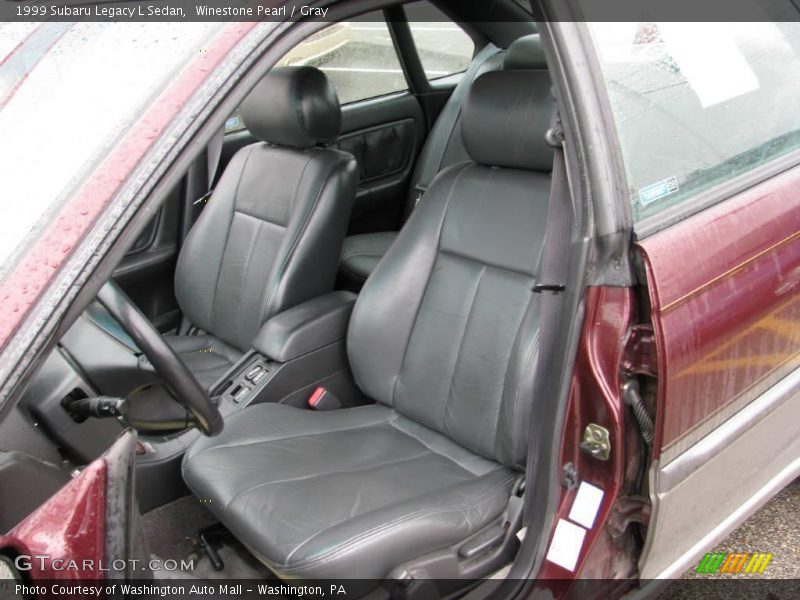 Winestone Pearl / Gray 1999 Subaru Legacy L Sedan