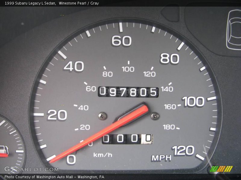 Winestone Pearl / Gray 1999 Subaru Legacy L Sedan