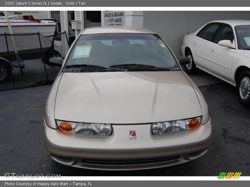Gold / Tan 2002 Saturn S Series SL1 Sedan