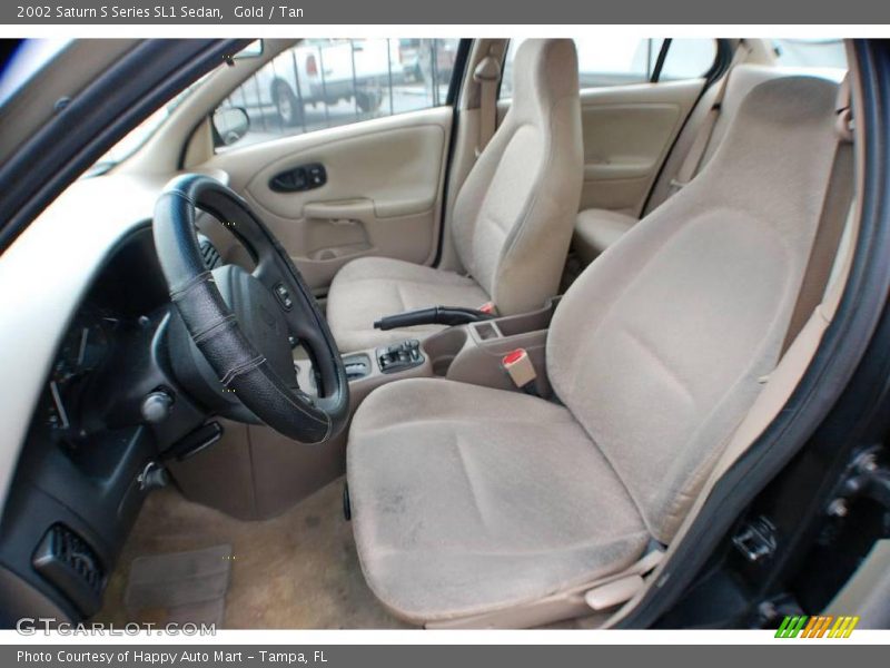 Gold / Tan 2002 Saturn S Series SL1 Sedan