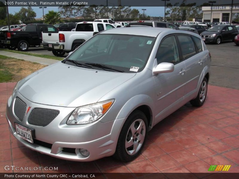 Platinum Metallic / Graphite 2005 Pontiac Vibe