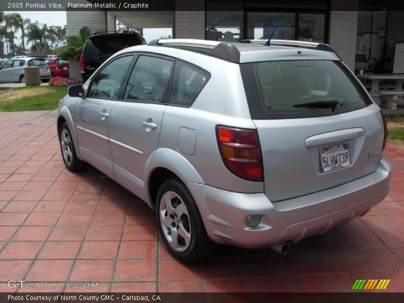 Platinum Metallic / Graphite 2005 Pontiac Vibe