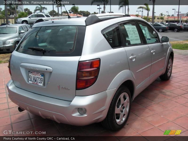 Platinum Metallic / Graphite 2005 Pontiac Vibe