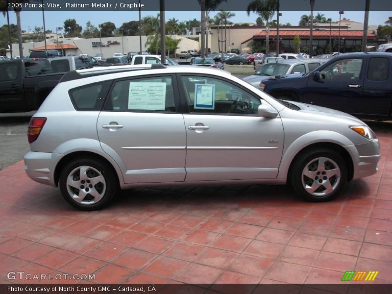 Platinum Metallic / Graphite 2005 Pontiac Vibe