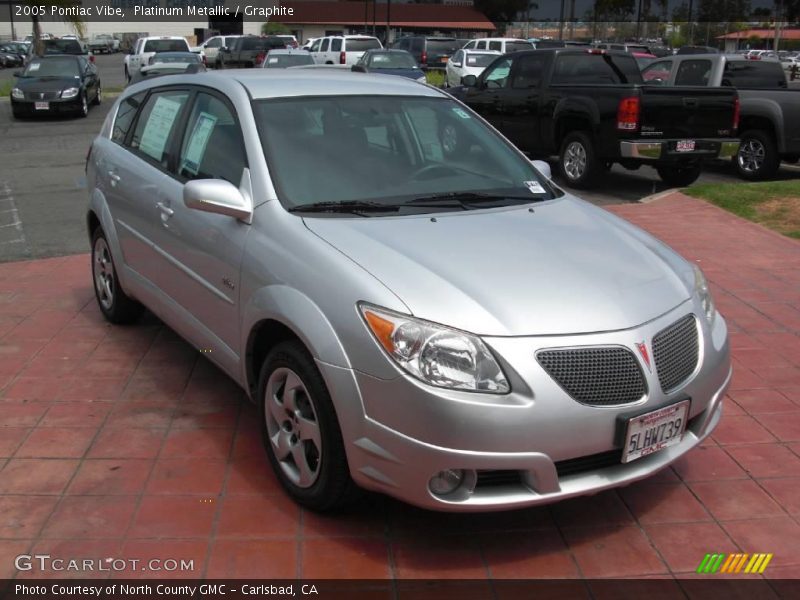 Platinum Metallic / Graphite 2005 Pontiac Vibe