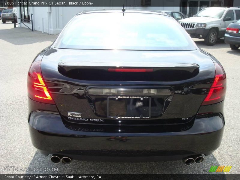 Black / Ebony 2006 Pontiac Grand Prix GT Sedan