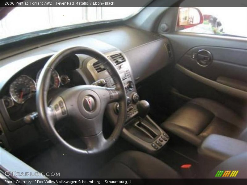 Fever Red Metallic / Ebony Black 2006 Pontiac Torrent AWD