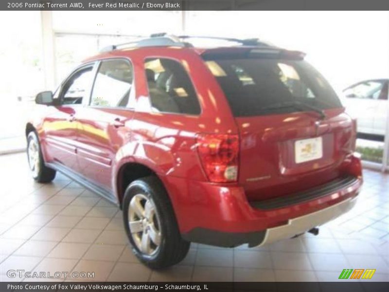 Fever Red Metallic / Ebony Black 2006 Pontiac Torrent AWD