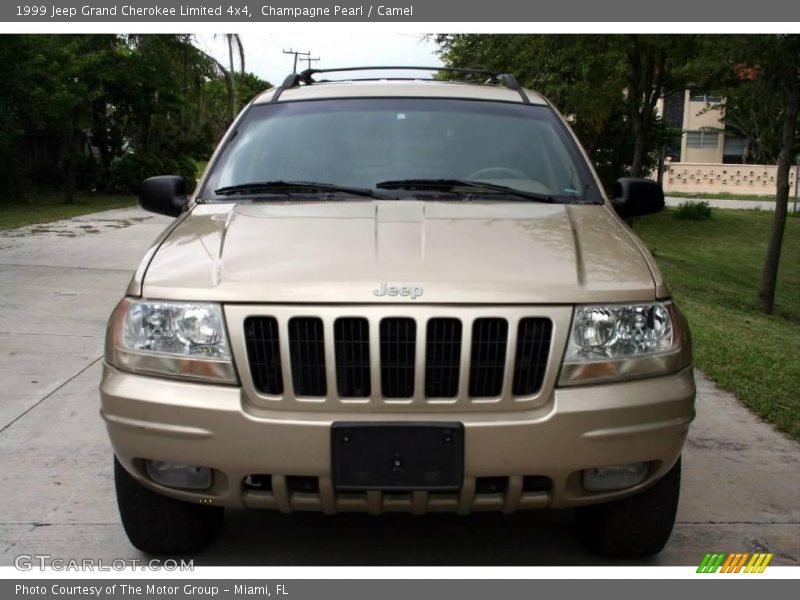 Champagne Pearl / Camel 1999 Jeep Grand Cherokee Limited 4x4