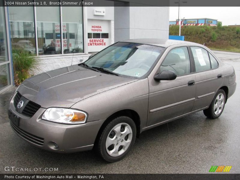 Bronze Shimmer / Taupe 2004 Nissan Sentra 1.8