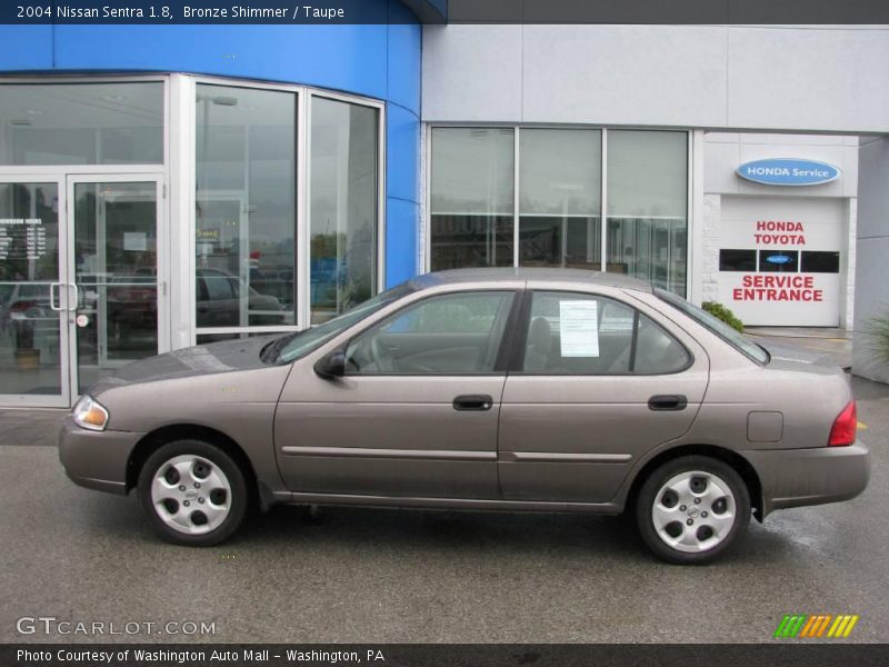 Bronze Shimmer / Taupe 2004 Nissan Sentra 1.8