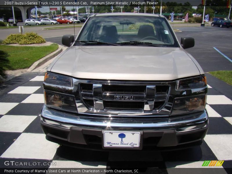 Platinum Silver Metallic / Medium Pewter 2007 Isuzu i-Series Truck i-290 S Extended Cab