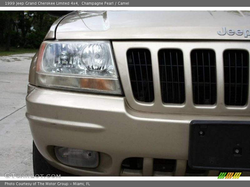 Champagne Pearl / Camel 1999 Jeep Grand Cherokee Limited 4x4