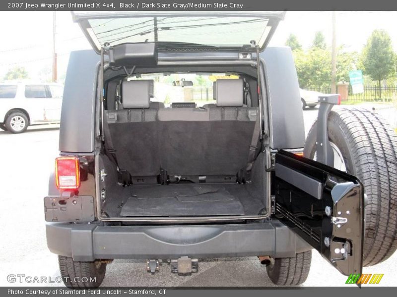 Black / Dark Slate Gray/Medium Slate Gray 2007 Jeep Wrangler Unlimited X 4x4