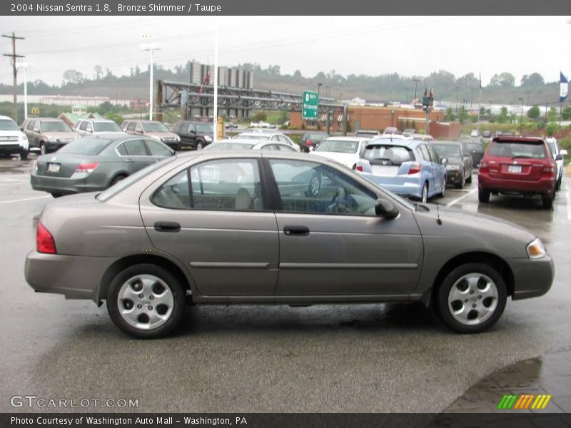 Bronze Shimmer / Taupe 2004 Nissan Sentra 1.8