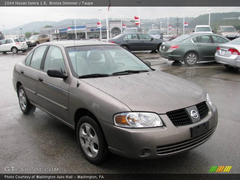 Bronze Shimmer / Taupe 2004 Nissan Sentra 1.8