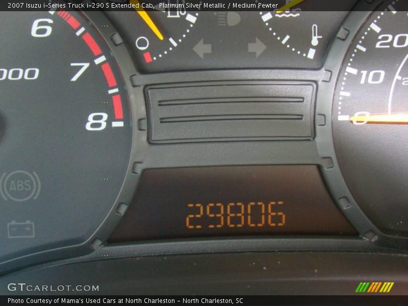 Platinum Silver Metallic / Medium Pewter 2007 Isuzu i-Series Truck i-290 S Extended Cab